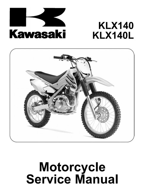 2008-2011 Kawasaki KLX140, KLX140L Service Manual