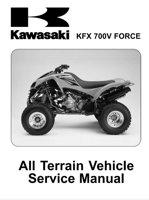 2004 Kawasaki KFX 700V FORCE Service Manual