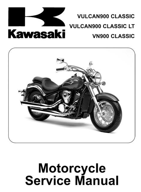 2006 Kawasaki VULCAN900 CLASSIC, VULCAN900 CLASSIC LT, VN900 CLASSIC Service Manual