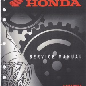 2010 Honda VFR1200F Service Repair Manual