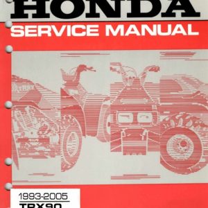 1993-2005 Honda TRX90 Service Repair Manual