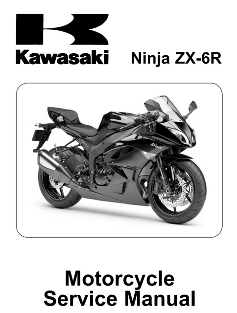 2009 - 2012 Kawasaki Ninja ZX-6R Service Manual