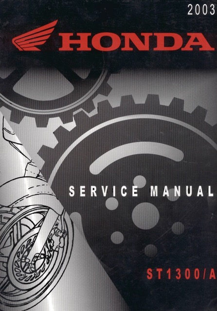 2003 Honda ST1300 ,ST1300A Service Manual
