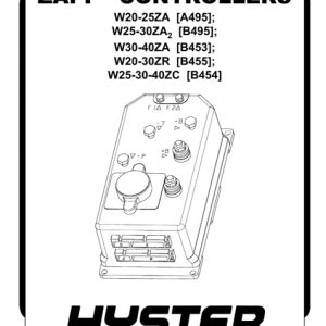 Hyster B455 (W20ZR W30ZR) Forklift Service Manual