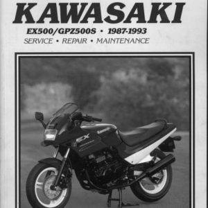 1987-1993 Kawasaki EX500, GPZ500S Service Manual