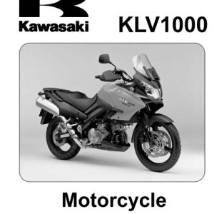 2004 Kawasaki KLV1000 Service Manual