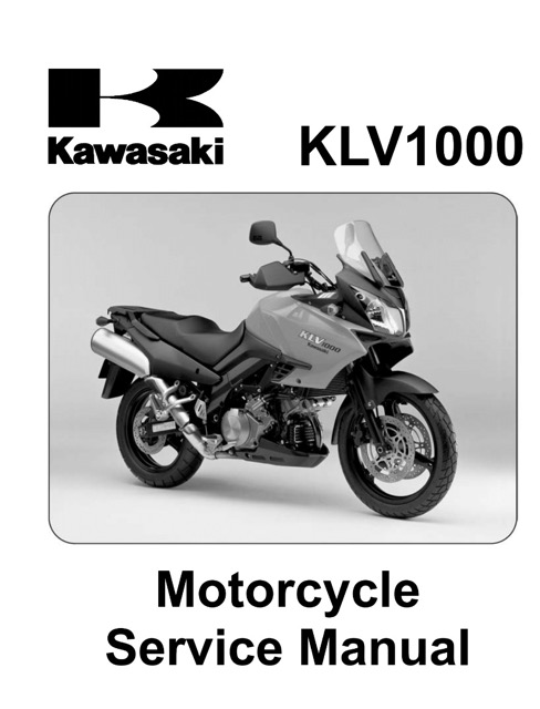 2004 Kawasaki KLV1000 Service Manual