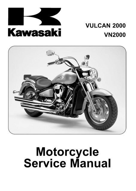 2004 Kawasaki VULCAN 2000 VN 2000 Service Manual