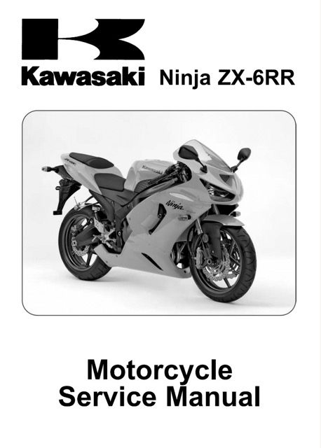 2005-2006 Kawasaki Ninja ZX-6RR Service Manual