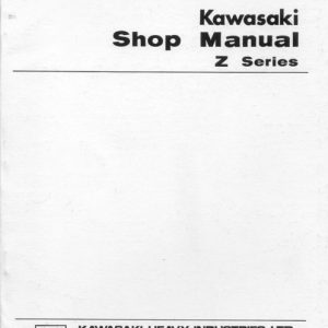 1972 Kawasaki Z1 Service Manual