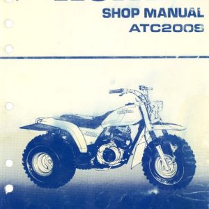 1984-1986 Honda ATC200S Service Manual