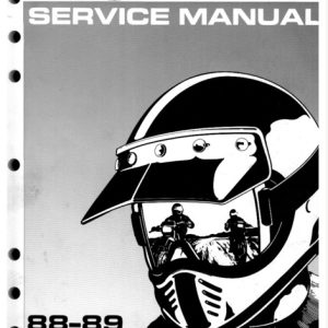 1988-1989 Honda NX650 Service Repair Manual