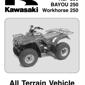 2003-2005 Kawasaki KLF250, BAYOU250, Workhorse250 ATV Service Manual