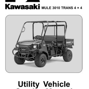 2005 Kawasaki Mule 3010 Trans 4x4 Service Manual