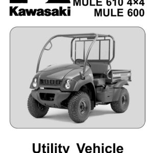 2005 Kawasaki Mule 610 4x4 Mule 600 KAF400 Service Manual