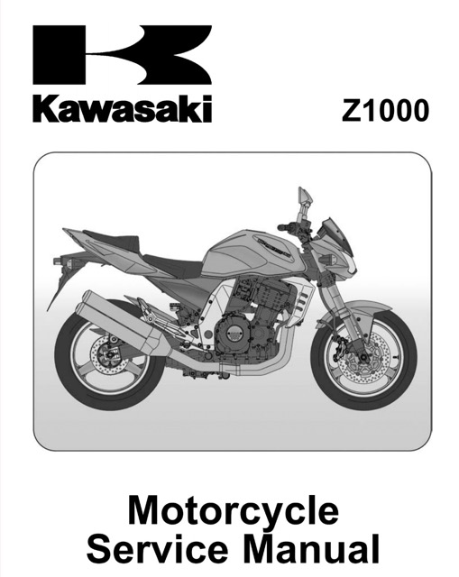 2003-2004 Kawasaki Z1000 Service Manual