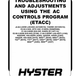 Hyster B230 (B60ZAC) Forklift Service Repair Manual