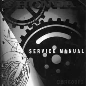 1995-1996 Honda CBR600F3 Service Repair Manual