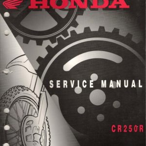 2000 -2001 Honda CR250R Service Manual