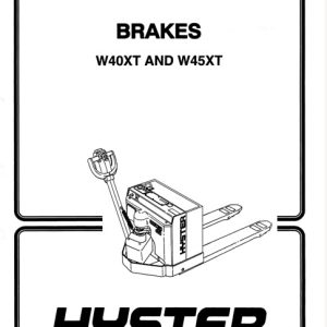 Hyster B215 (W45XT) Forklift Service Manual